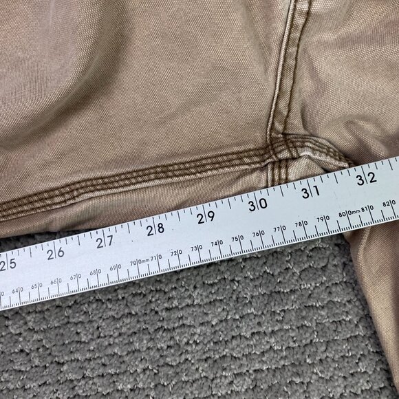 Carhartt Relaxed Fit Cargo Pants Men's 38 x 32 Fits 38 x 30.5 Beige 100272 908 - Picture 14 of 14